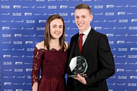 Joel with Laura Muir FSPG Dinner