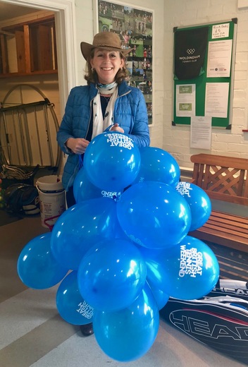 Faye organising our Open Day