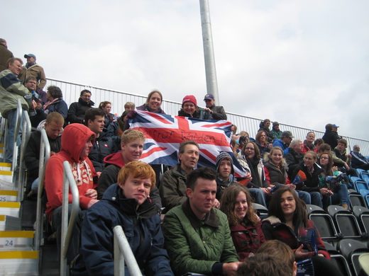 Jenny and her SWHC Union Jack :-)