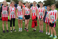 Juvenile Girls Cross Country Team